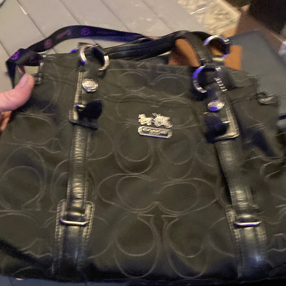 Woman’s coach purse